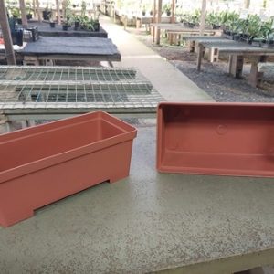 Jardineira 25 x 8 x 13 - COR MARROM