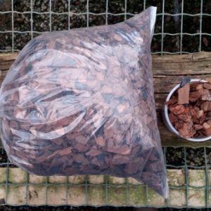 Substrato - cascas de pinus e carvão (2,5 kg)